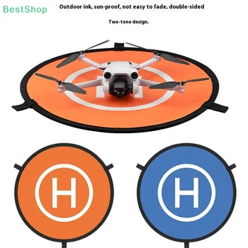 Drohnen-Landeplatz 55cm Faltbar Wasserdicht Doppelseitig Tragbarer Helipad für RC-Drohnen Quadcopter