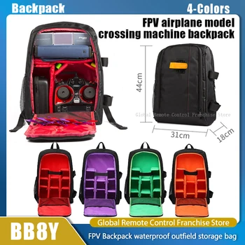 FPV Crossing Maschine Rucksack vier-achsen DIY flugzeug Drone Modell Tasche Tragbare Wasserdichte Große