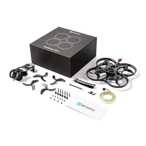 BETAFPV Pavo20 Pro II 2,2" FPV Drohne Bürstenloser Whoop Quadcopter - WTFPV / O4 Pro