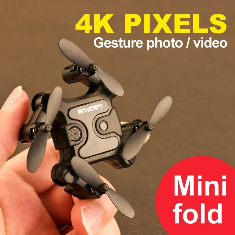 V2 Mini Drone 4K HD Kamera WiFi Fpv Luftdruck Höhe Halten – Bild 3