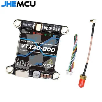 JHEMCU VTX30-800 5848 LITE 40CH 5,8G 25/100/200/400/800mW Umschaltbares VTX Video-Sendermodul OSD-Steuerung