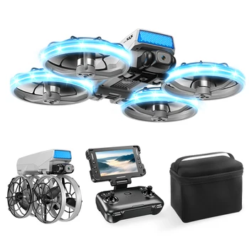 AXNEN XJ2 Mini Drohne mit Kamera, Faltbarer Brushless RC Quadrocopter, Ferngesteuertes Spielzeug für Kinder