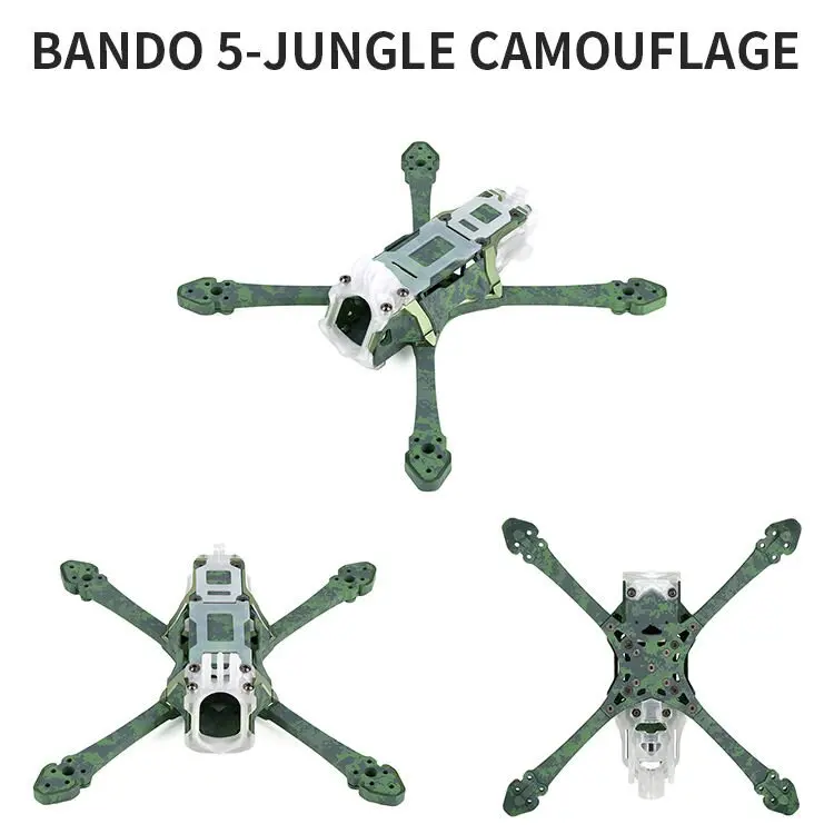 Axisflying FPV Drohnenrahmen 5 Zoll Echter X Carbonfaser Bando 5 – Bild 5