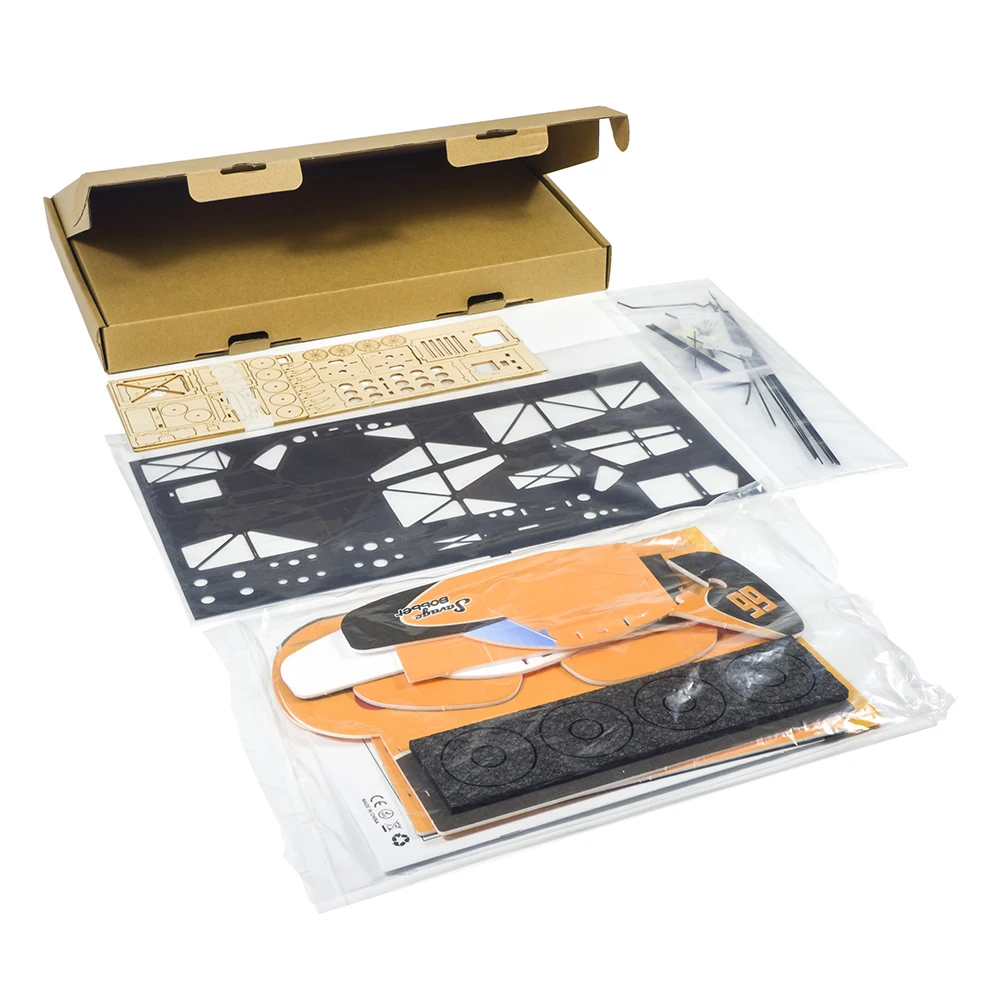 DW Hobby PP-Schaum RC-Flugzeugmodell 600 mm Savage Bobber Fixed Wing – Bild 6